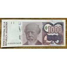 ARGENTINA COL. 712R1 BILLETE REPOSICION